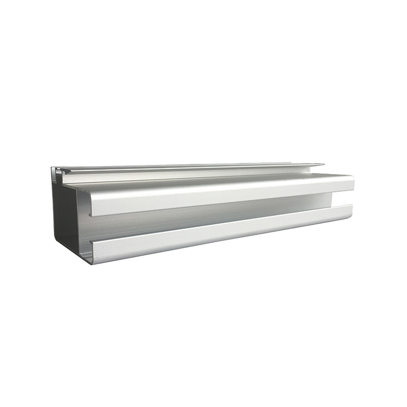Anodizado en color plata 1,0 Espesor de cristal corredera de aluminio de extrusión de perfiles de ventana de marco para el mercado de África