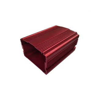 Revestimiento en polvo pequeña caja de PCB de aluminio para placa de circuito