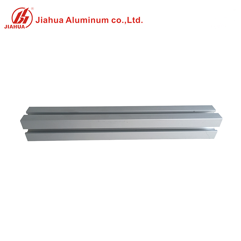 Perfiles de aluminio industrial de riel lineal anodizado color plata mate 4040 para CNC