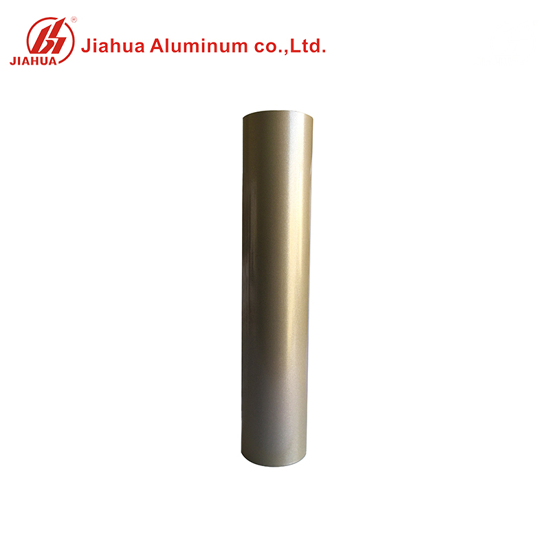 Perfiles de tubos redondos huecos de aluminio con recubrimiento en polvo metálico de Jia Hua