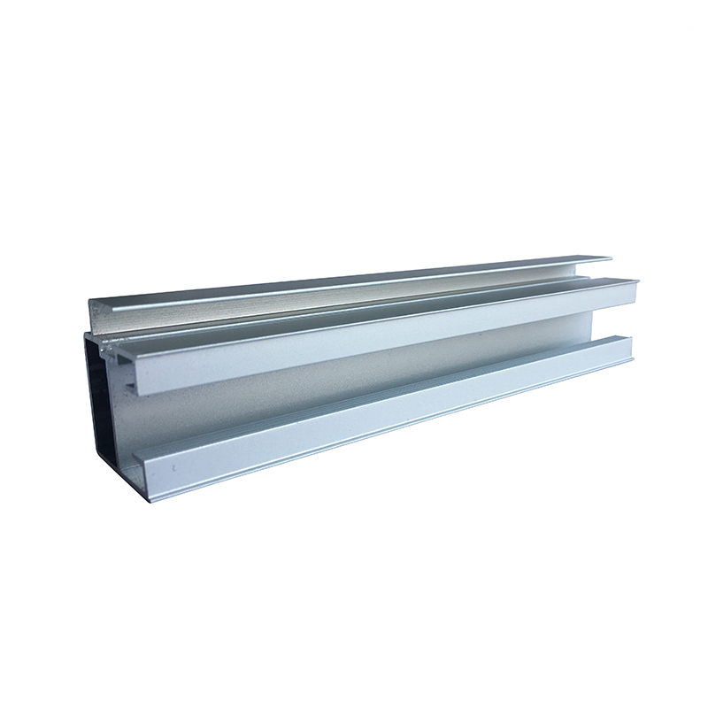 Sección de ventana deslizante de perfiles de aluminio de extrusión anodizada para casa
